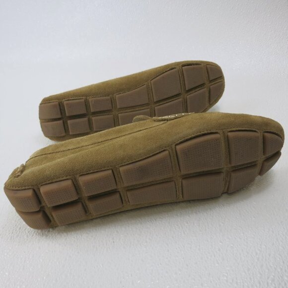 Bloomingdale\'s Suede Leather Driver Moccasins Shoes Mens Footwear sz 10 M main image 5